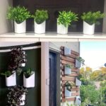 Plastic Vertical Hanging Planter Pot, Multicolour, - Image 8