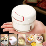 Mini Garlic Chopper Mixer, Portable Cordless Grinder - Image 6