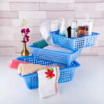 Plastic Multiple Size Cane Fruit Baskets (3 Size Large, Medium, Small) - Image 6