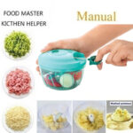 Handy Mini Plastic Vegetable Chopper Cutter, Onion Chopper Vegetables for Kitchen Accessories with 3 Blades - Image 7