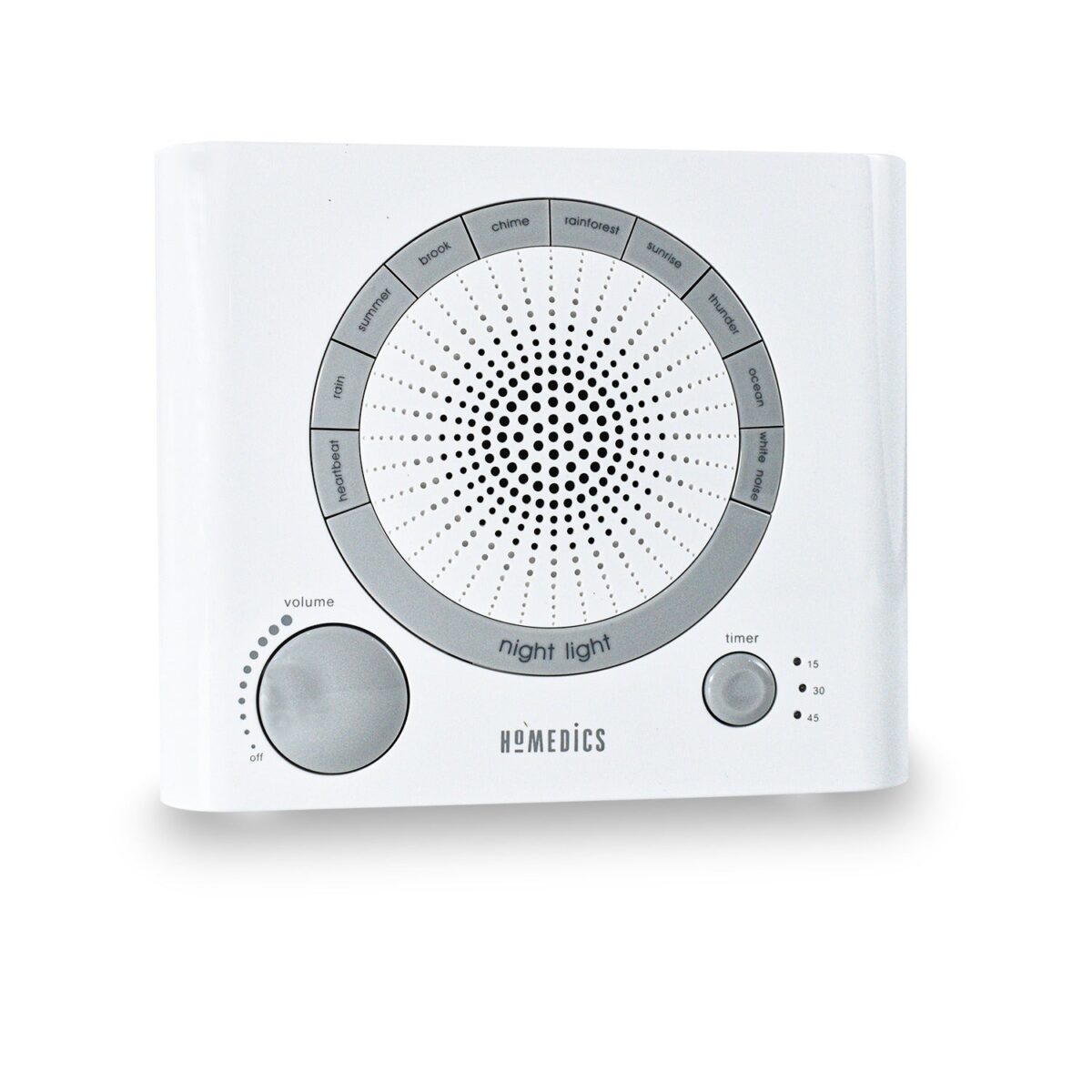 Sleep Therapy Sound Machine with 8 Soothing Sounds (Battery, Timer Option) - Image 1