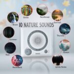 Sleep Therapy Sound Machine with 8 Soothing Sounds (Battery, Timer Option) - Image 2