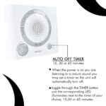 Sleep Therapy Sound Machine with 8 Soothing Sounds (Battery, Timer Option) - Image 8