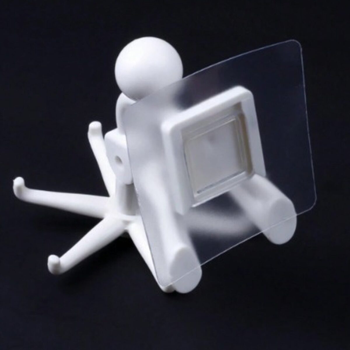 360Ã‚Â° Rotating 6-Claw Hook Ã¢â‚¬â€œ Kitchen & Bathroom Organizer (1 Pc | White) - Image 2