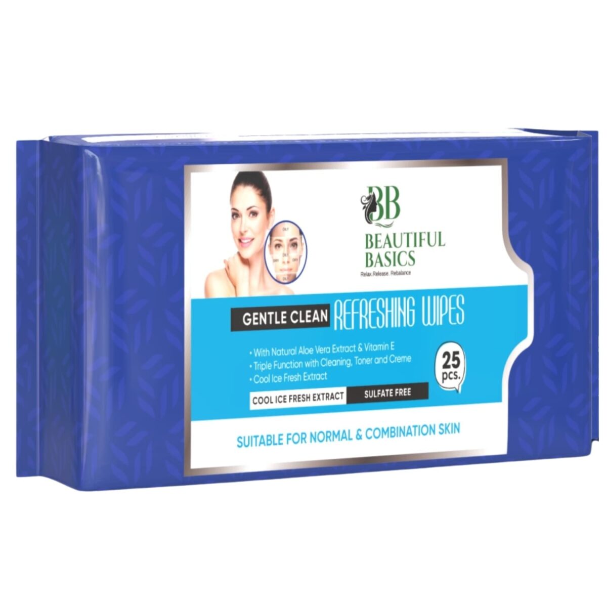 Refreshing Wet Wipes for Face | Facial Cleansing | Refreshing & Skin Hydration| Soothing for skin | pH Balance & Alcohol Free | Nourishing with Fruit extract | 25 Wipes - Image 8