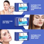 Refreshing Wet Wipes for Face | Facial Cleansing | Refreshing & Skin Hydration| Soothing for skin | pH Balance & Alcohol Free | Nourishing with Fruit extract | 25 Wipes - Image 6