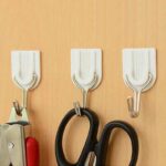 Adhesive Sticker ABS Plastic Hook Towel Hanger for Kitchen / Bathroom - Image 7