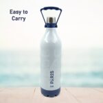 Insulated Water Bottle (2200ml): Leakproof, BPA-Free, Handle & Strap (Sports) - Image 3