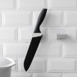 Punch-Free Wall Hanging Knife Holder â€“ Kitchen Storage Rack (1 Pc) - Image 3