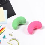 Cashew Nut Eraser Rubber Erasers (1 Pc / Mix Colour & Design) - Image 3