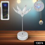 Lotus Flower Lamp with Music, Touch Open and Close, USB Rechargeable (1 Pc / Only One Color) - Image 2