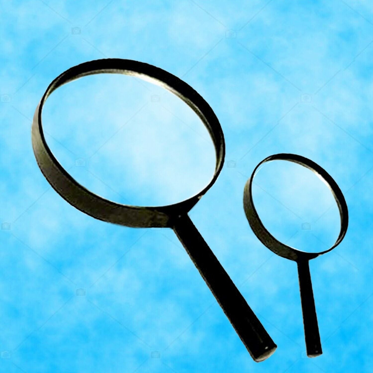 abb005ca-08bf-4e03-9127-99c122a840b2_2d276bcf-98a2-4bc2-a773-8f0fd8545072.jpg Magnifying Glass Lens ââ¬â Dual-Sided Glass Magnifier for Reading & Eye Protection (75mm & 50mm, 2 Pc Set) - Image 5