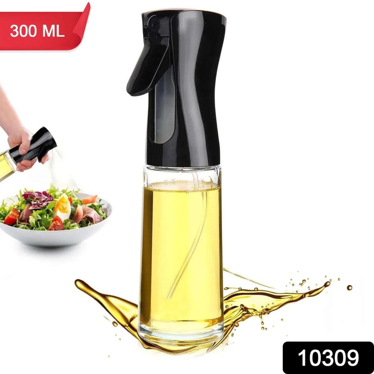 Plastic Oil Spray Bottle - Versatile Kitchen Gadgets (300 ML) - Image 2