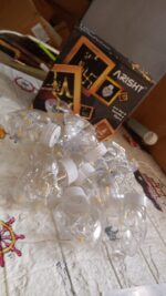8 Feet 12 Wish Heart Ball String LED Lights With Color Box for Home Decoration, Diwali & Wedding LED Christmas Light Indoor and Outdoor Light ,Festival Decoration  (Wishing Ball Warm White) - Image 5