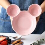 Mickey Shaped Kids / Snack Serving Sectioned Plate - Image 6