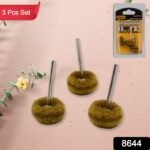 Abrasive Buffing Polishing Wheel Set (3 Pcs) - Image 2