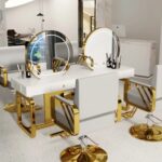 Salon Chair Hydraulic Chair for Business or Home, Simplicity Barber Chair Salon Beauty Spa Shampoo Hair Professional  Hydraulic Styling Chair (1 Unit ) - Image 3