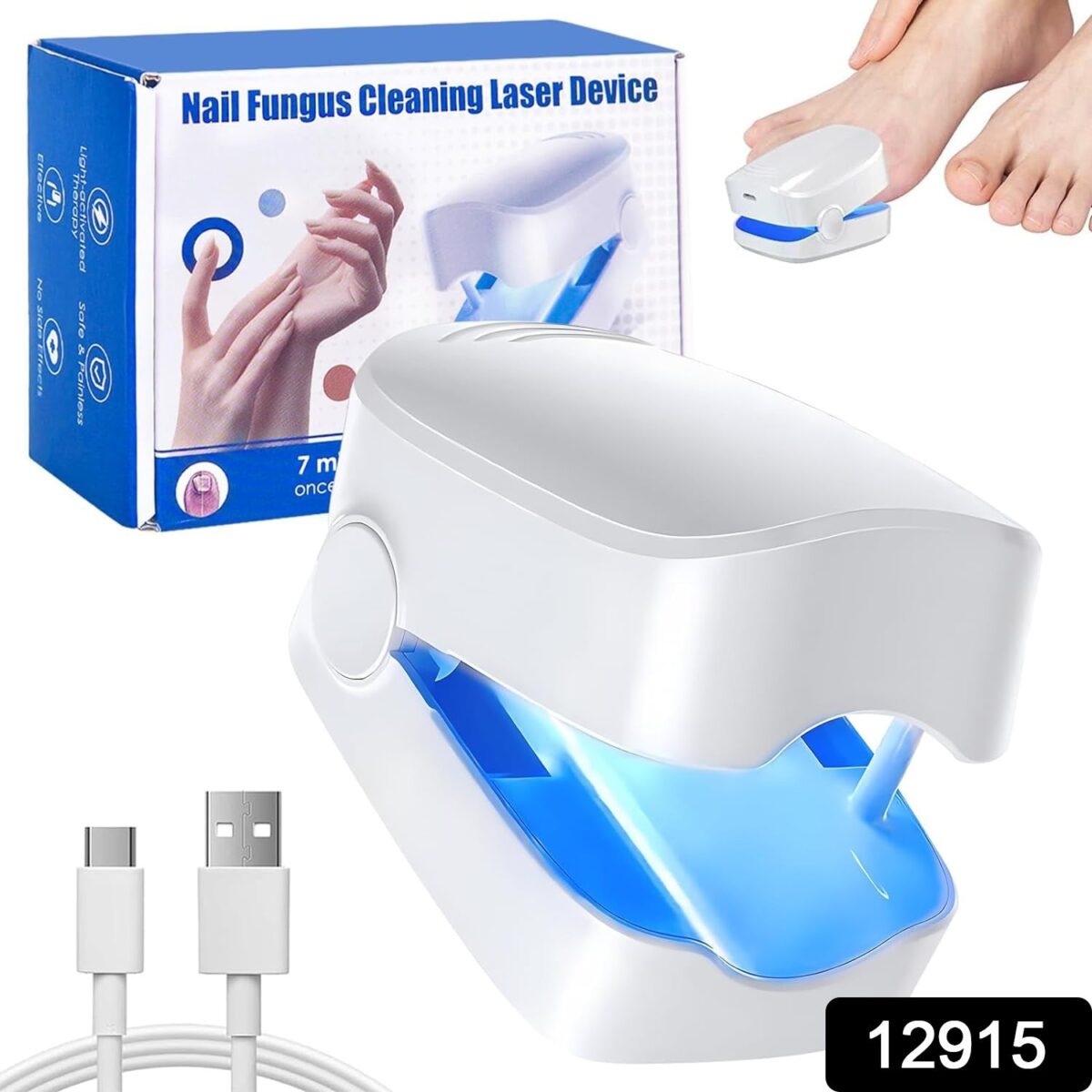 Rechargeable Nail Fungus Laser â€“ Anti-Fungal Device for Toenails, Hands & Feet (Home Use) - Image 2
