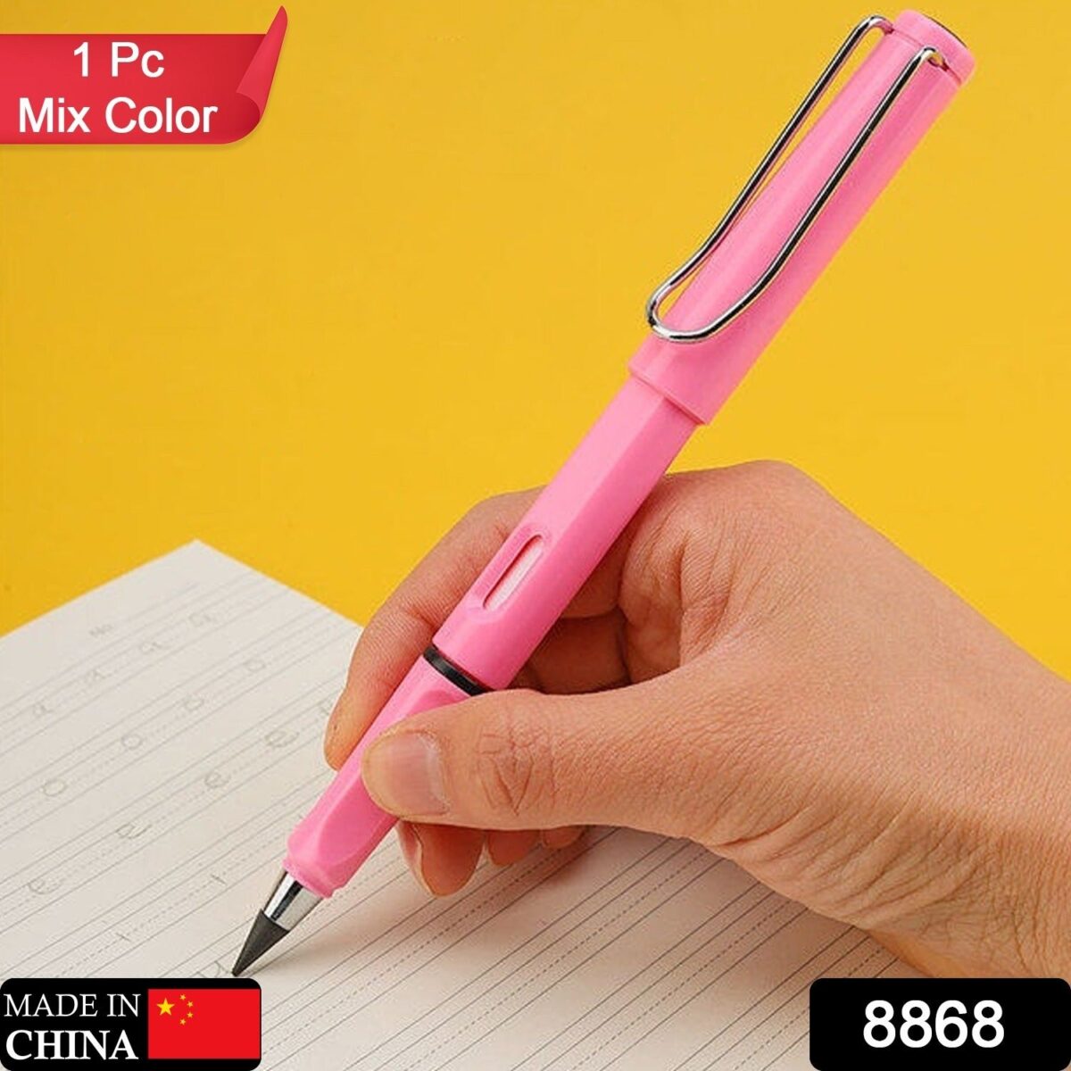 2-in-1 Everlasting Magic Pencil with Replaceable Eraser Ã¢â‚¬â€œ Inkless, Reusable, Portable - Image 2