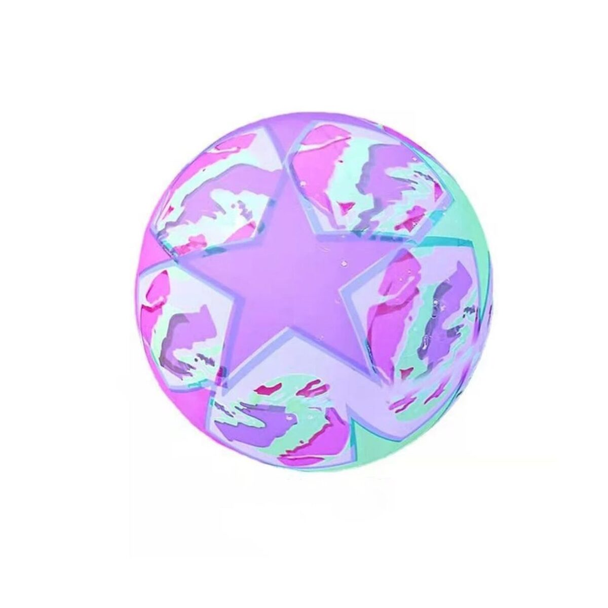 Bouncy Stress Reliever Fun Play Led Rubber Balls for Kids (1Pc Only) - Image 1