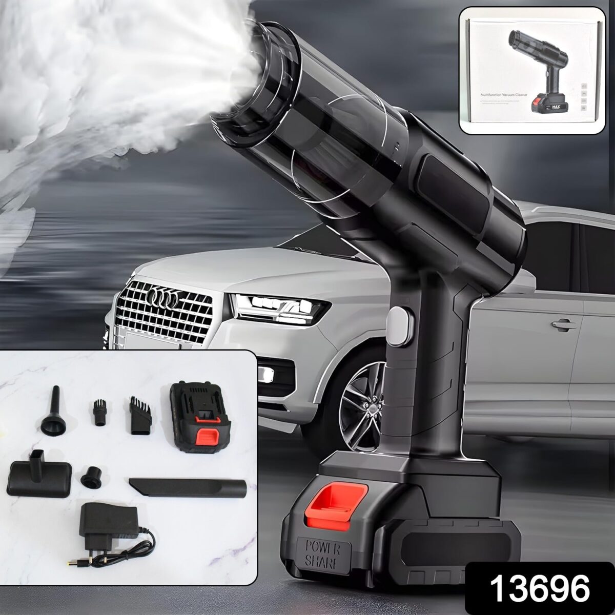 Multifunction 240V Wireless Handheld Vacuum Cleaner (1 Set) - Image 2