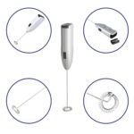 Electric Handheld Milk Wand Mixer Frother For Latte Coffee Hot Milk (Battery Not Included) - Image 5