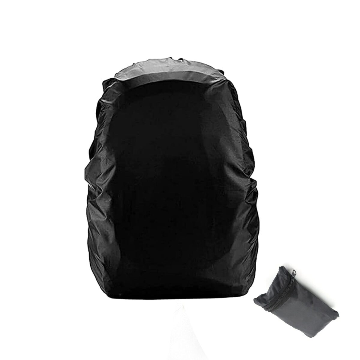 Heavy Waterproof Nylon Rain Cover/Dust Cover - Elastic Adjustable for Laptop Bags and Backpacks, School Bag Waterproof Cover, Dust Proof, Backpack, Laptop Bag Cover (1Pc) - Image 1