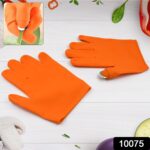Gloves Silicone Thumb Knife Finger Protector Gears Cutting Vegetable Harvesting Knife - Image 2