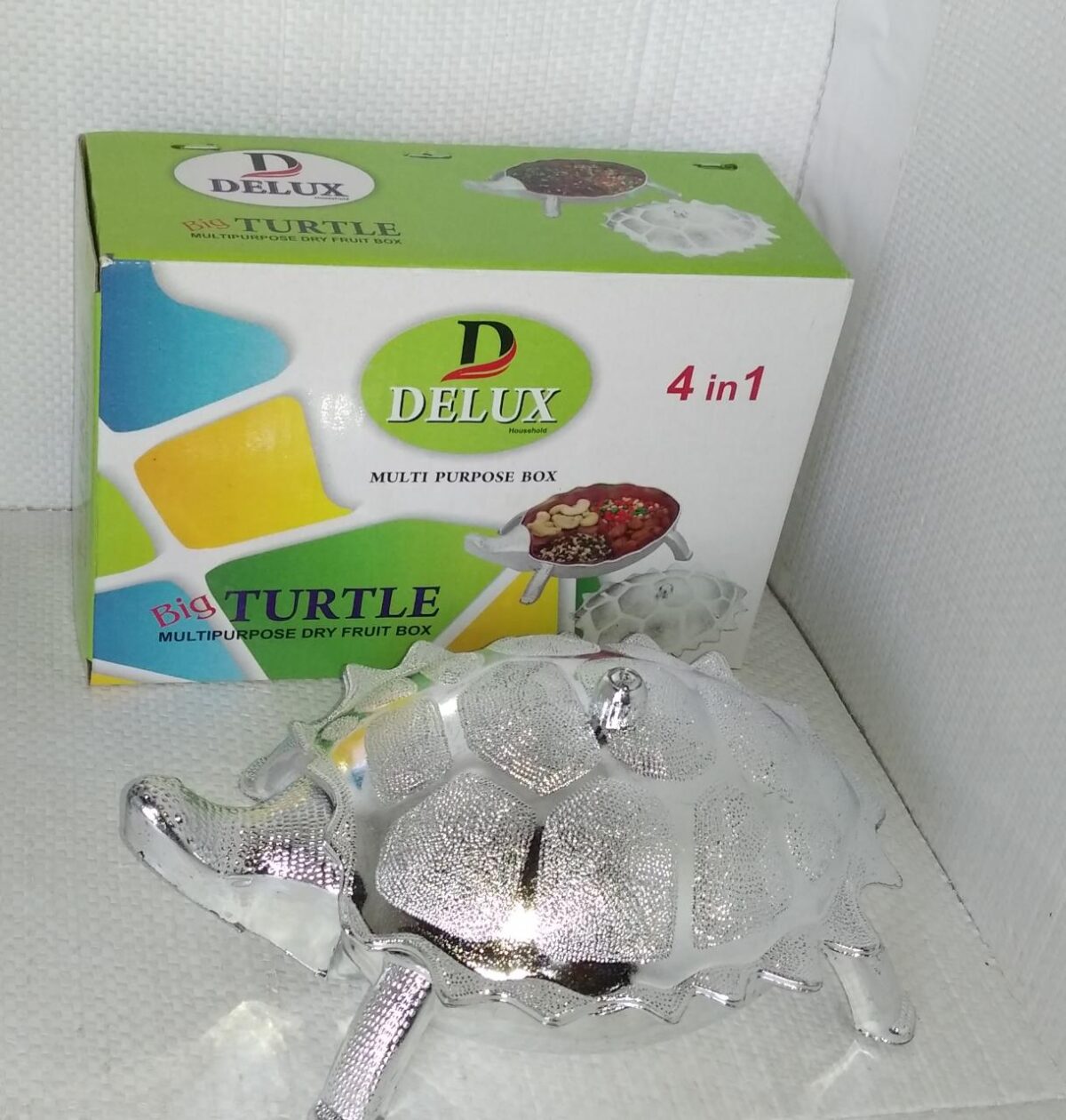 Multipurpose Tortoise Shape Dry Fruit /  Gift Box - Image 6