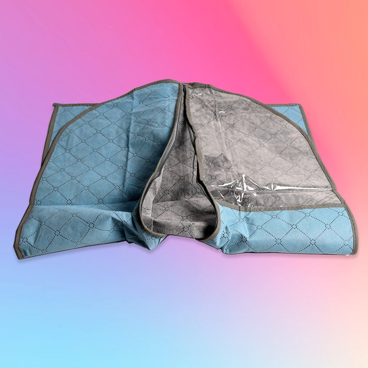 Foldable Non Woven Men's Coat Blazer Suit Cover men's coat blazer cover fold over breathable garment bag suit cover. - Image 8