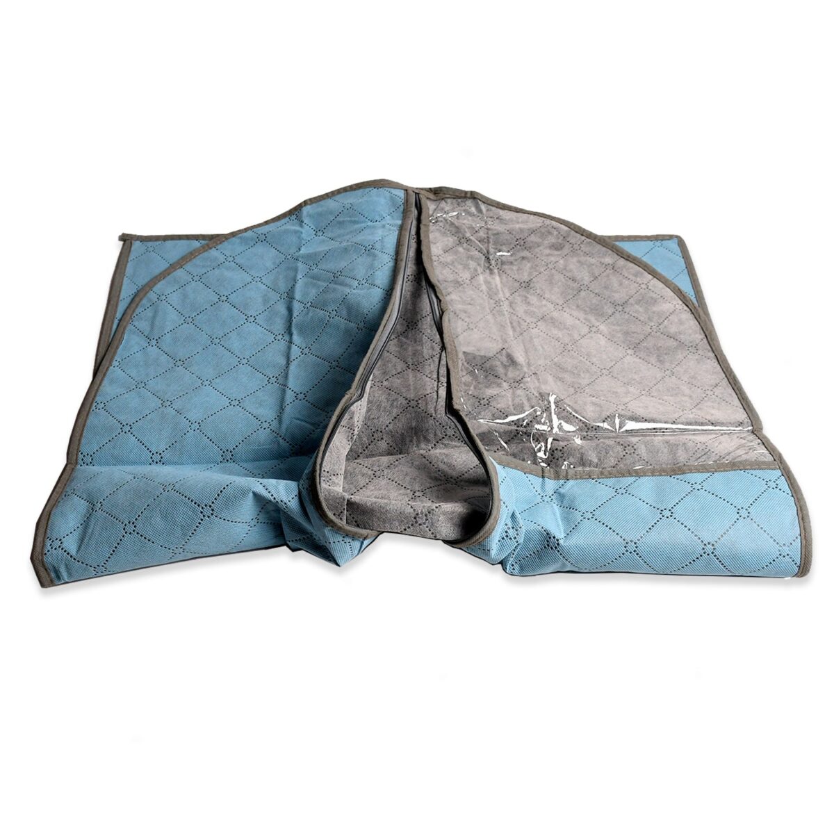 Foldable Non Woven Men's Coat Blazer Suit Cover men's coat blazer cover fold over breathable garment bag suit cover. - Image 4