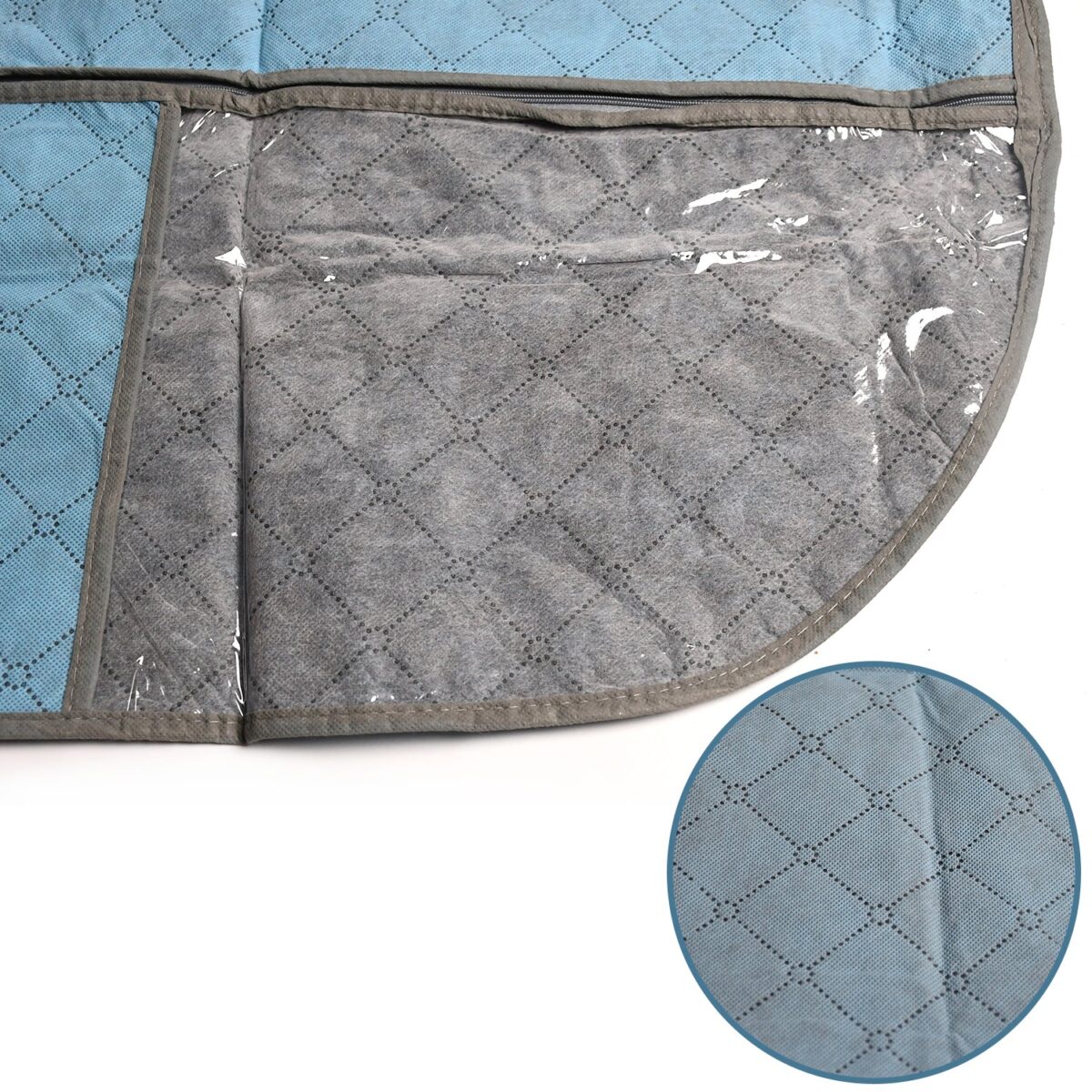Foldable Non Woven Men's Coat Blazer Suit Cover men's coat blazer cover fold over breathable garment bag suit cover. - Image 3