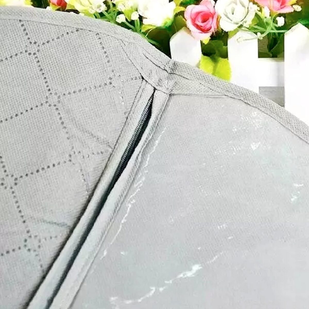 Foldable Non Woven Men's Coat Blazer Suit Cover men's coat blazer cover fold over breathable garment bag suit cover. - Image 5