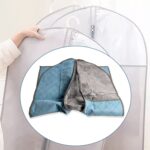 Foldable Non Woven Men's Coat Blazer Suit Cover men's coat blazer cover fold over breathable garment bag suit cover. - Image 6