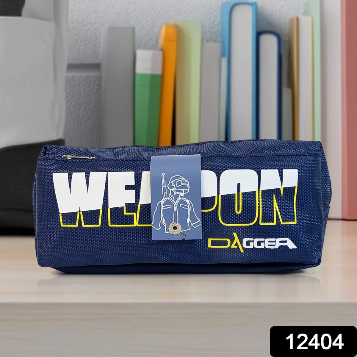 Pencil Pouch With Zipper 1 Pc / 2 Compartment) - Image 2