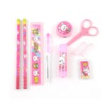 10-Pc Stationery Set for School, Office & Gifts with Pencil, Pen, Scissors - Image 6