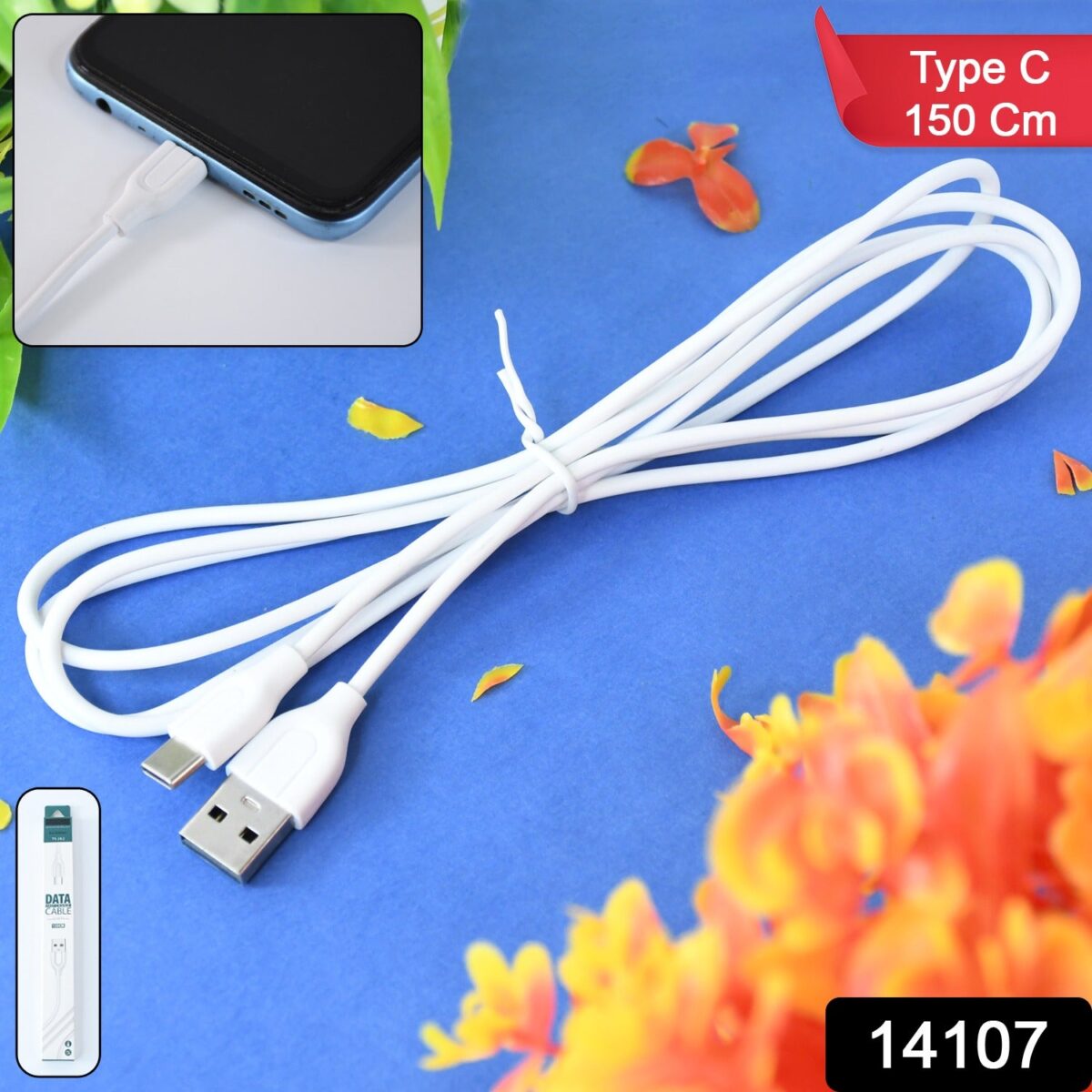 USB to Type-C Fast Charging and Data Transfer Cable Ã¢â‚¬â€œ 150 cm - Image 2