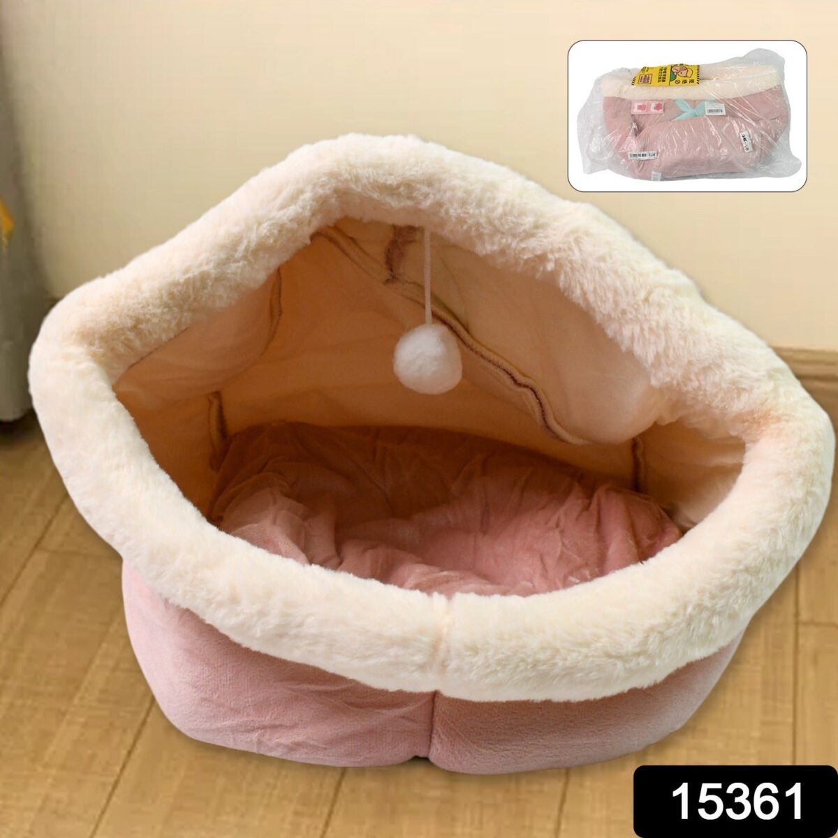 Cozy Dog and Cat Bed, Stay Warm, Washable Pet Bed (1 Pc) - Image 2