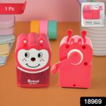 Cartoon Shaped Sharpener for Kids â€“ Animal Shaped Pencil Sharpener (1 Pc) - Image 2