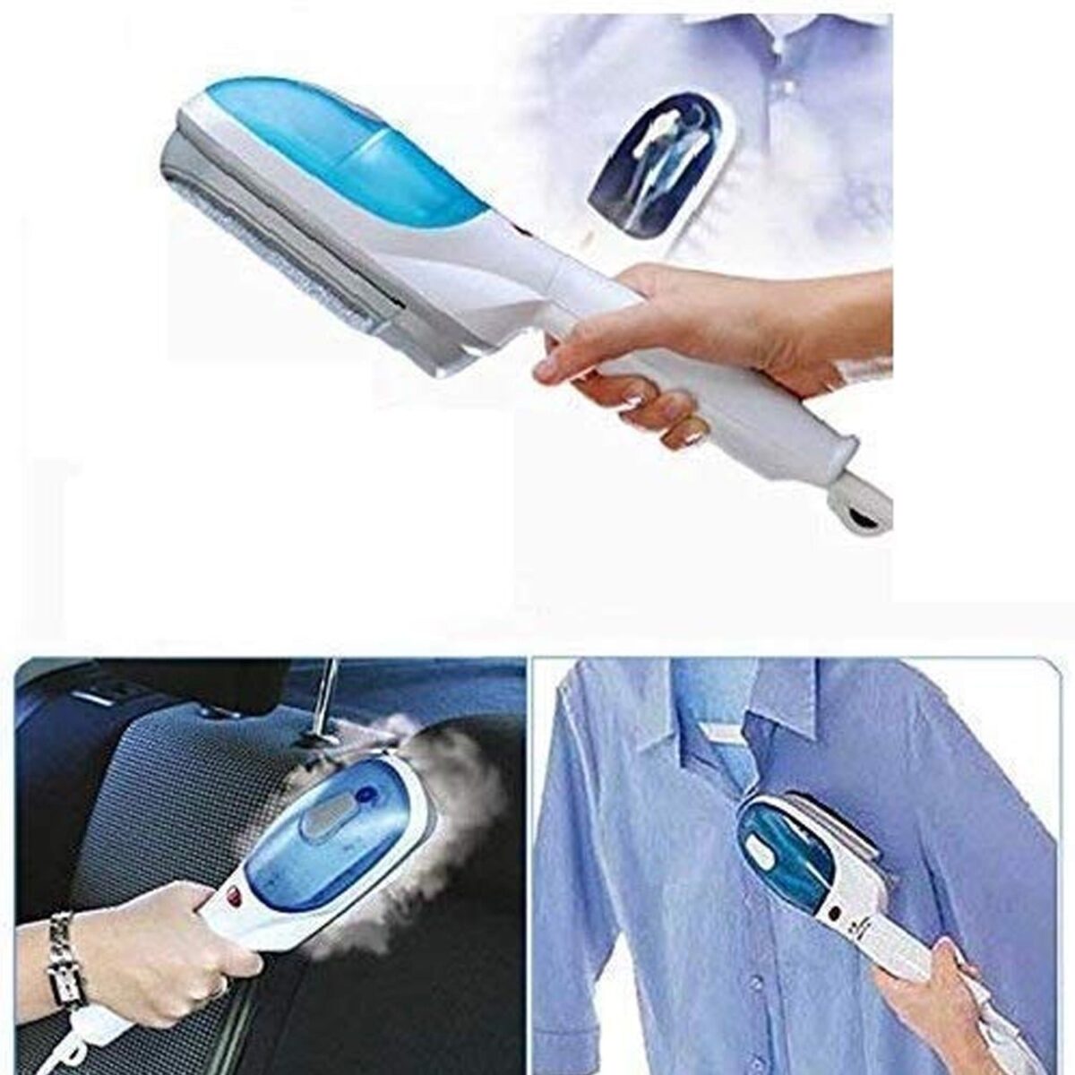 Portable ironing machine,1 Set Steam Iron Hand Held Crease Removal Portable Ironing Clothes ABS Brush Plush Toy Garment Steamer for Home Steam Iron, for Clothes, Travel Steamer - Image 10
