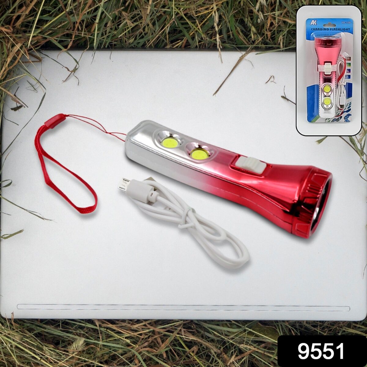 Multi Functional 3 LED Torchlight / Flashlight (1 Pc) - Image 2