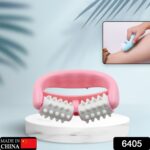 Plastic Massage Roller - 2-Roller Manual Design for Cellulite & Muscle Pain Relief - Image 2