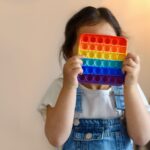 MIX PATTERN RAINBOW COLOR PUSH  BUBBLE FIDGET SENSORY TOY (ONLY 1PC) - Image 7