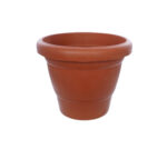 Garden Heavy Plastic Planter Pot / Gamla 6 inch (Brown, Pack of 1, Small) - Image 4
