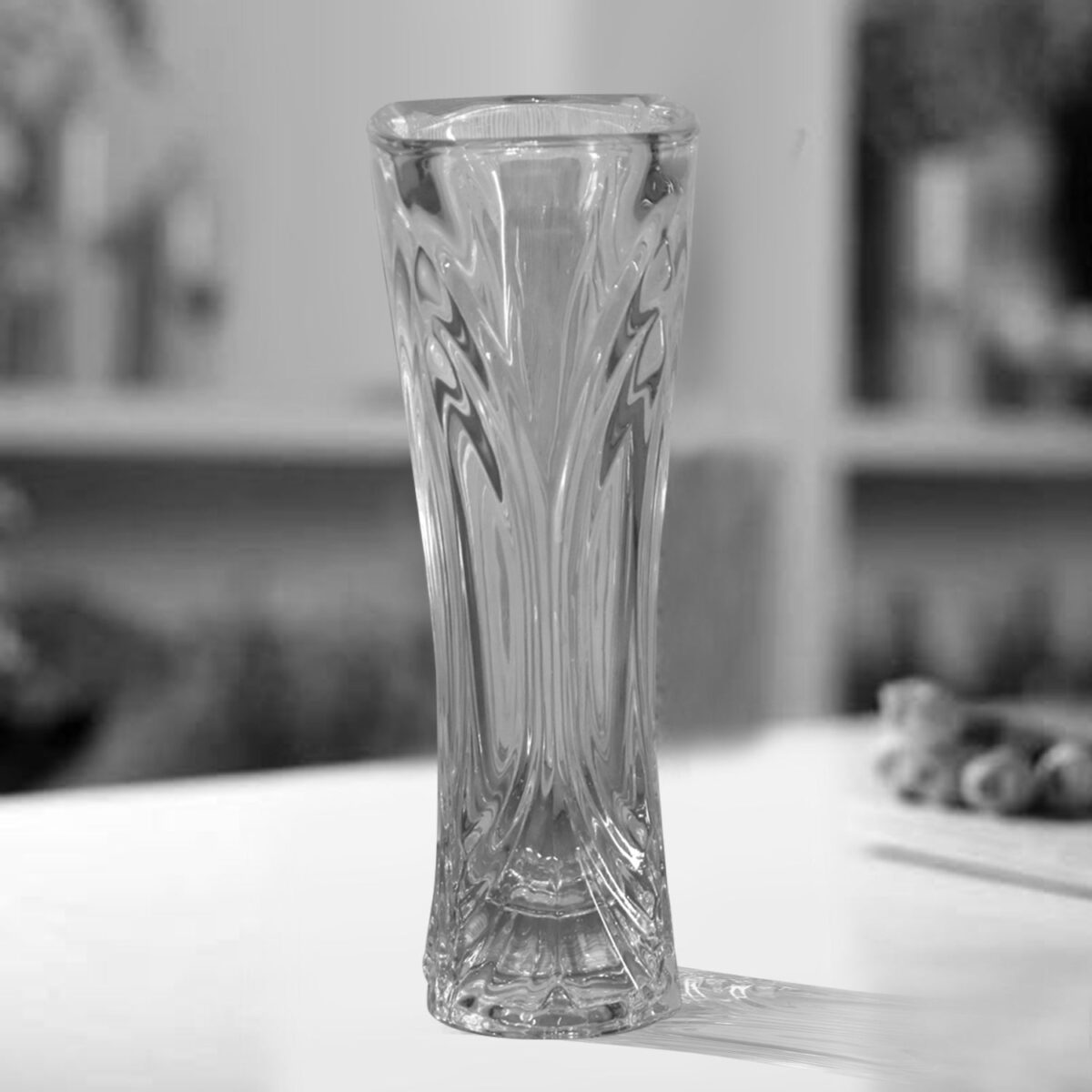 Glass Flower Pot, Crystal Clear Vase for Living - Image 5