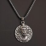 Hanuman faceLocket With Chain, Pendant Necklace Chain (1 Pc) - Image 6