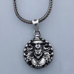 Hanuman faceLocket With Chain, Pendant Necklace Chain (1 Pc) - Image 3