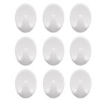 Self Adhesive Plastic Wall Hook Set for Home Kitchen and Other Places (Pack of 9)