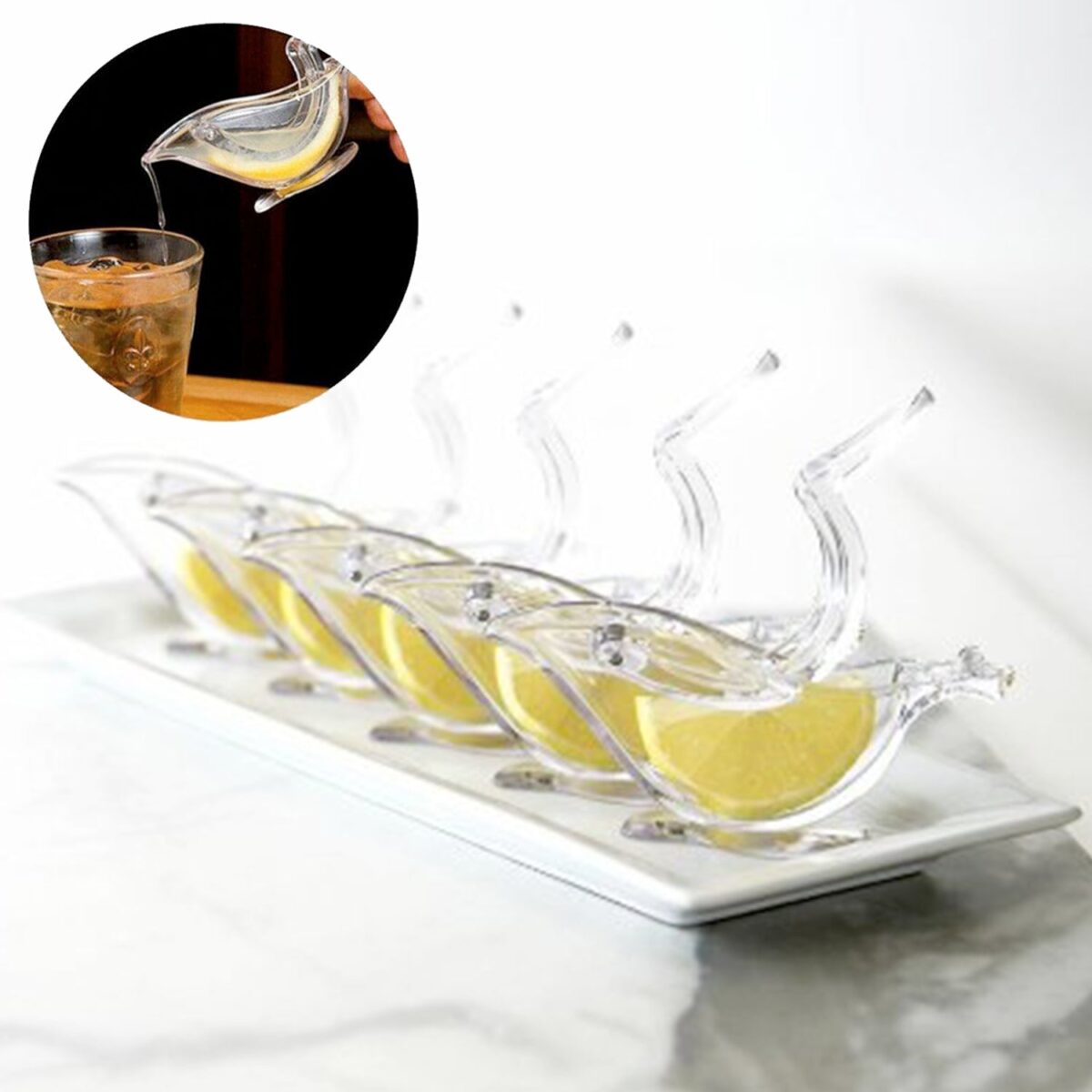Bird-Shaped Lemon Squeezer for Citrus Fruits (Portable, Color Box) - Image 10