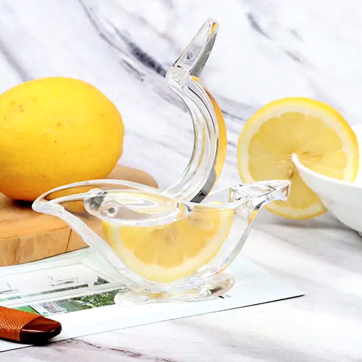 Bird-Shaped Lemon Squeezer for Citrus Fruits (Portable, Color Box) - Image 7